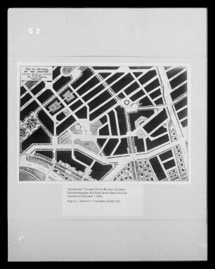 Erweiterungsplan der Stadt Amsterdam zwischen Amstel und Schinkel