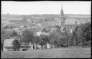 Oederan. Blick auf Oederan