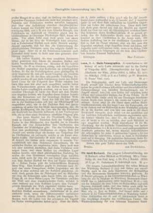 236-237 [Rezension] Bendel, Frz. J. (Hrsg.), Vita sancti Burkardi. Die jüngere Lebensbeschreibung des heiligen Burkard, ersten Bischofs zu Würzburg