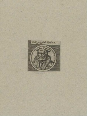 Bildnis des Wolfgangus Musculus