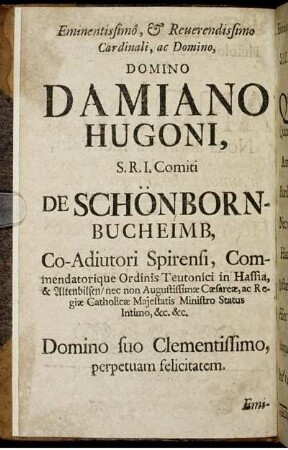 Domino Damiano Hugoni ...