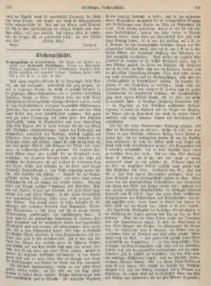 253-258 Kirchengeschichte