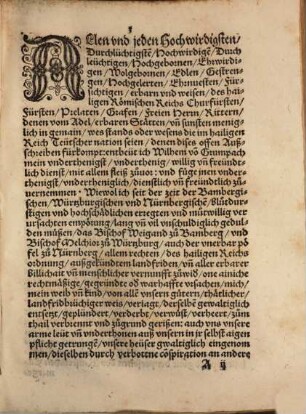 Des Edlen vnd Ehrnuesten Wilhelmen vonn Grumpachs Offne, notgetrangte Klagschrifft, vnd wahrhaffte, gegründte Gegenbericht, über vnd wider Bischoff Weigands zu Bamberg, vnd Bischof Melchiors zu Würtzburg, auch des vnerbarn pöfels zu Nürnberg, landfridbrüchige vnd tyrannische, in vnd ausserhalb Rechtens, zugefügte gewaltsam, gegen Jme dem von Grumpach, seinem weib vnd kindern, mit beraubung vnd entsetzung aller Jrer hab vnnd güter ...