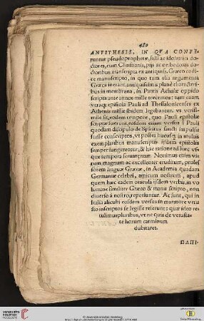 Antithesis, in qva conferuntur pseudoprophetæ [...]