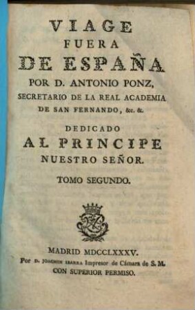 Viage Fuera De España, 2