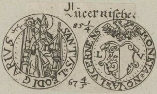 Bildnis von Sanctus Leodigarius