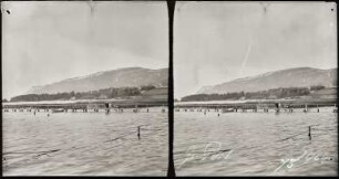 Aix-les-Bains. Grand Port. Ufer des Lac du Bourget