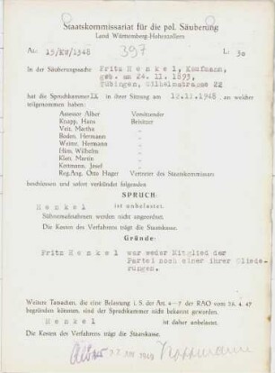 Henkel, Fritz