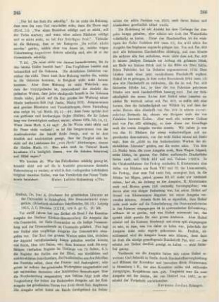 245-246 [Rezension] Eusebius Caesariensis, Die Demonstratio evangelica