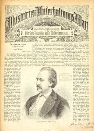 Illustriertes Unterhaltungsblatt : belletristische Wochenschrift für die Familie und jedermann. 1878, 1878 = Jg. 5