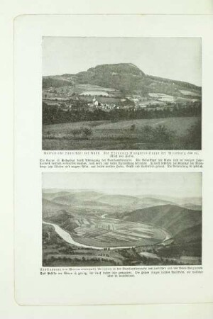 Erosionstal der Werra oberhalb Münden in der Buntsandsteintafel des Hessischen und des Weser-Berglandes