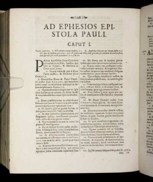 Ad Ephesios Epistola Pauli.