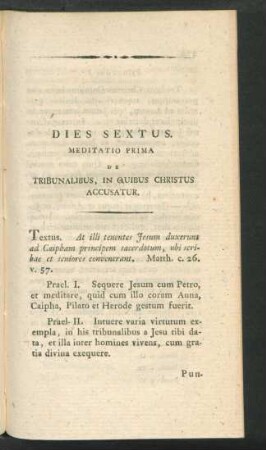 Dies Sextus