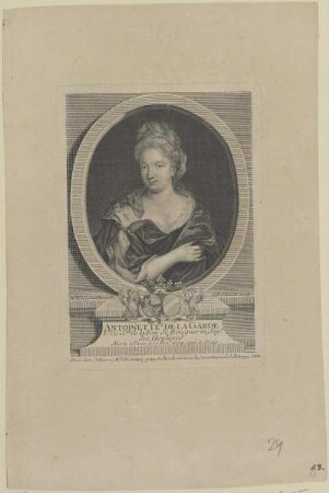 Bildnis der Antoinette de la Garde