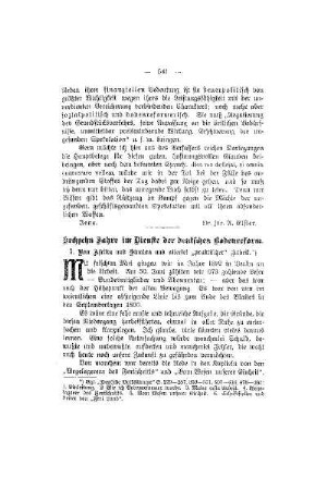 Sechszehn Jahre im Dienste der deutschen Bodenreform