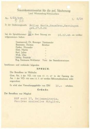 Boller, Maria