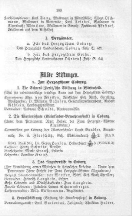 Milde Stiftungen