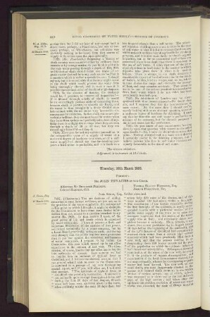 Thursday, 26th March 1868.