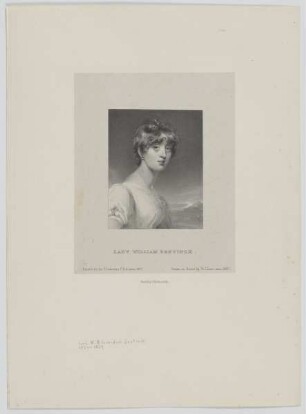 Bildnis der Lady William Bentinck