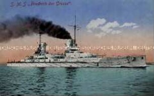 Das Linienschiff "Friedrich der Grosse"