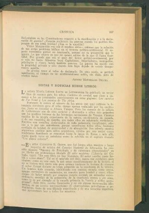 Notas y noticias sobre libros