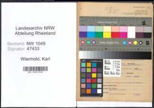 Entnazifizierung Karl Wienhold , geb. 02.02.1891 (Arbeiter)