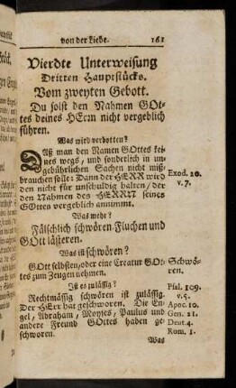 161-168, Vierdte - fuenffte Unterweisung