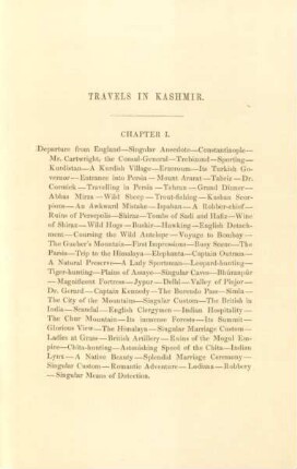 Chapter I. Departure from England - Singular anecdote ...