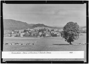 Reinhardtsdorf mit Winterberg. Kaiserkrone