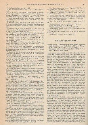 412-414 [Rezension] Jensen, Irving L.,Ephesians