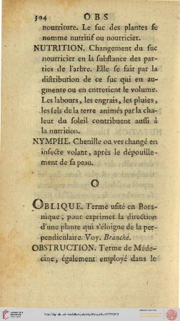 Oblique - Ouvrir
