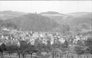Nassau: Gesamtblick auf die Stadt, von Norden
