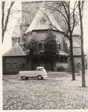 Johannesstift Berlin-Spandau Umbau Stiftskirche: Stiftskirche Abriss vor dem Umbau