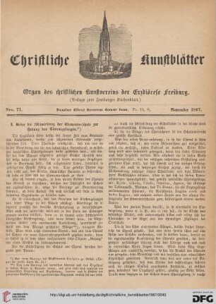 Nr. 71 (November 1867)