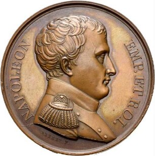 Medaille auf die Schlacht bei Champaubert 1814
