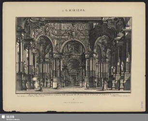 Scena della Festa Teatrale in occasione degli Sponsali del Principe Reale di Polonia ed Elettorale di Sassonia