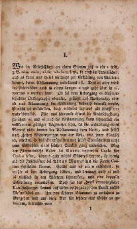 Zweiter Beitrag zur Wortforschung der lateinischen Sprache