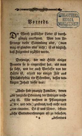 Einer Philadelphischen Gesellschaft Gesangbuch für Christen und für philosophische Christgenossen