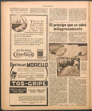 El príncipe que se salvó milagrosamente