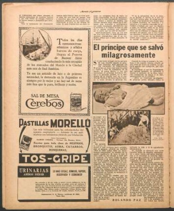 El príncipe que se salvó milagrosamente