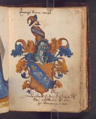 Gouache: Wappen