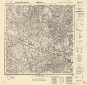 1798 (alte Nr.: 483) Benkheim, Meßtischblatt (4 cm - Karte)