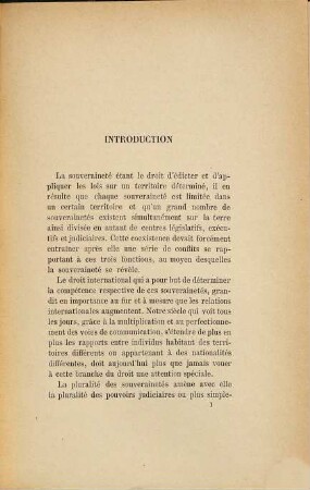 Étude sur les questions d'état et de capacité au point da vue de la jurisdiction : droit international privé