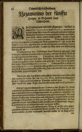 Nezamislius der fünffte Hertzog in Behaimb sonst Epimetheus