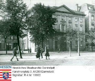Darmstadt, Landtagsgebäude, Frontansicht