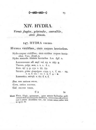 XIV. Hydra.