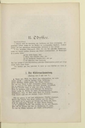II. Odyssee