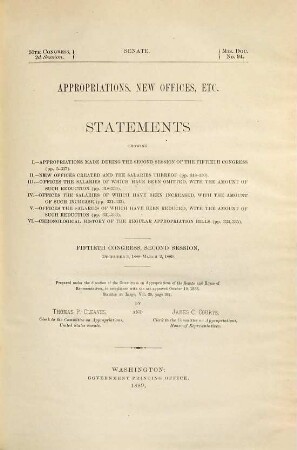 Senate documents. [401.] 1888/89, Vol. 4 = Congress 50, Sess. 2