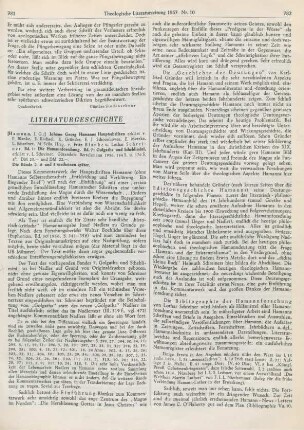 Literaturgeschichte