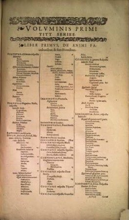 Theatrvm Hvmanæ Vitæ Theodori Zuingeri Bas. Tertiatione : Nouem Volvminibvs locupletatum, interpolatum, renouatum. Cum tergemino Elencho, Methodi scilicet, Titulorum & Exemplorum, Index